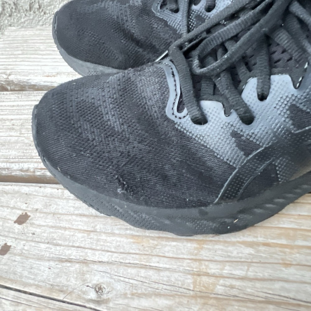 ASICS Shoes Women Size 9 Gel-Nimbus 23 Triple Black Running Comfort Walking - Picture 4 of 10